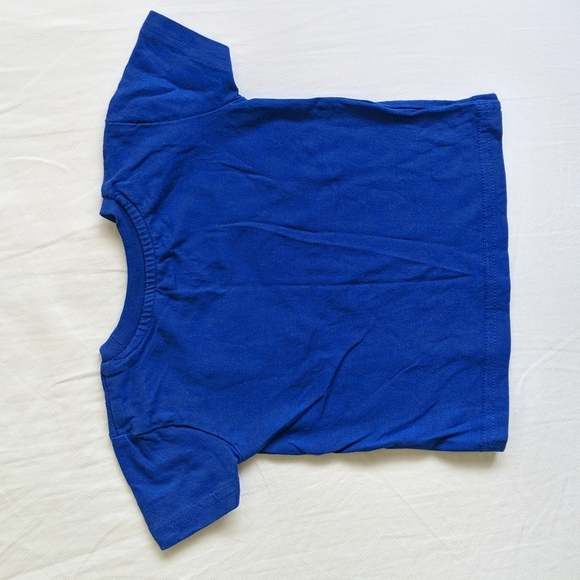 george lion pocket royal blue t-shirt 3-6 months baby boy - Picture 4 of 4